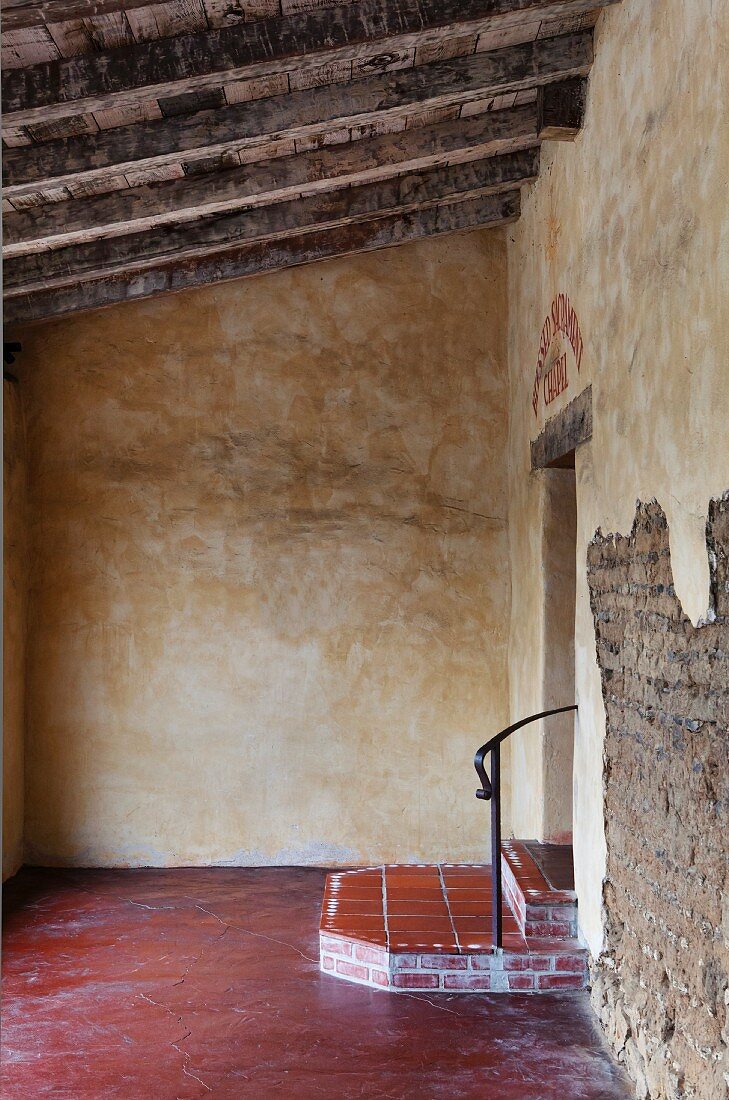 The Mission San Carlos Borromeo del rio Carmelo is a historic convent on the National Register of Historic Places and a U.S. National Historic Landmark