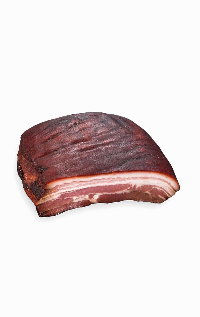 Hot smoked belly pork