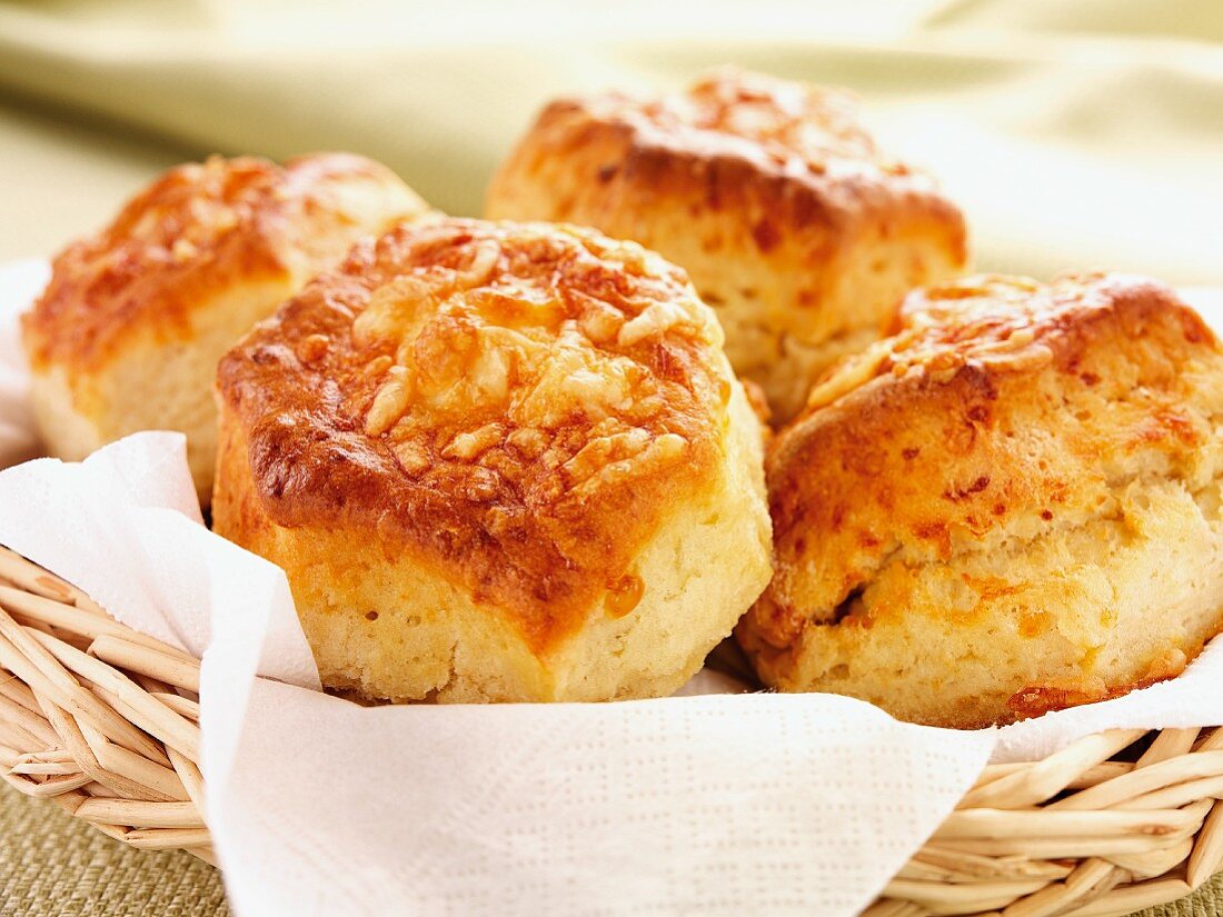 Four cheese scones