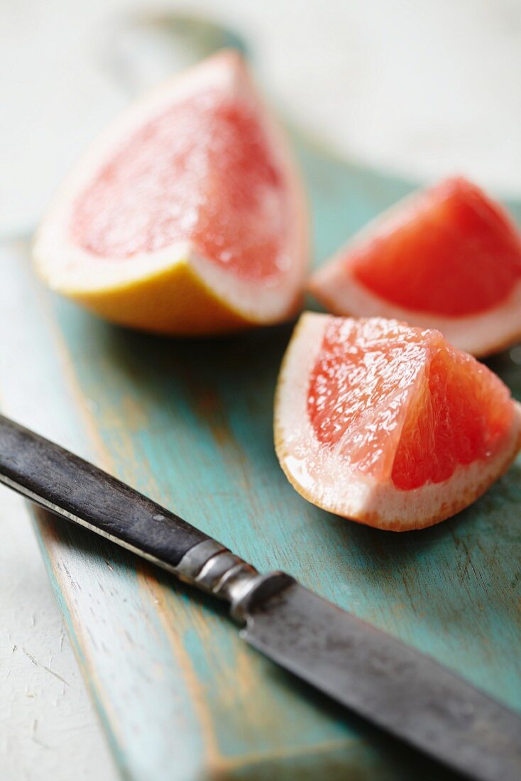 Grapefruit wedges