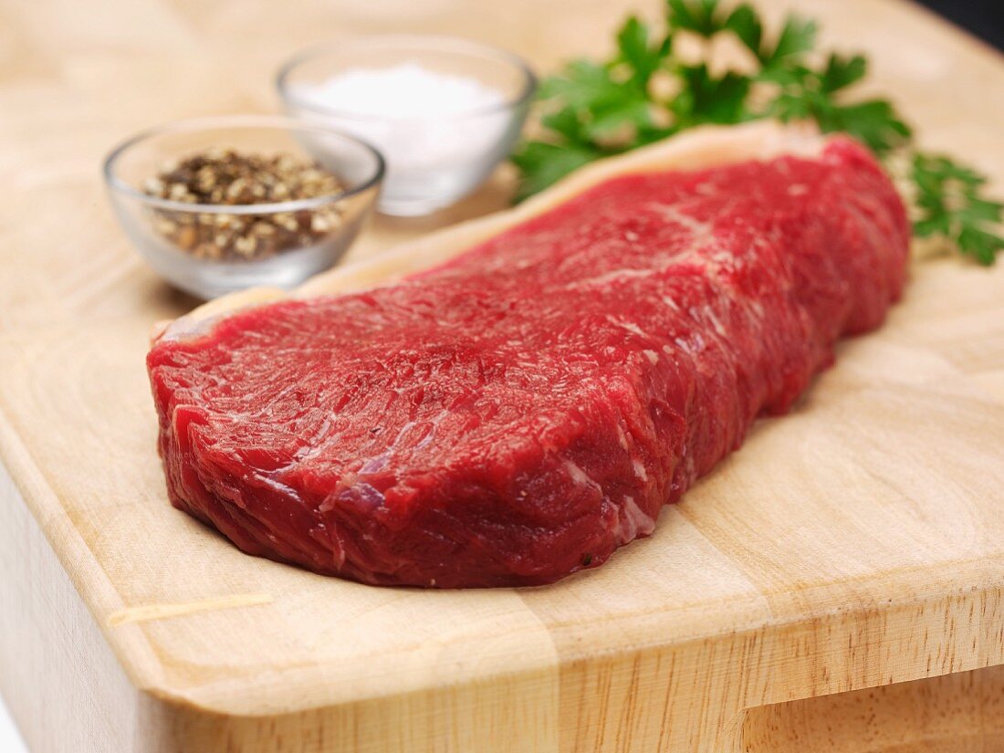 Rohes Sirloin Steak