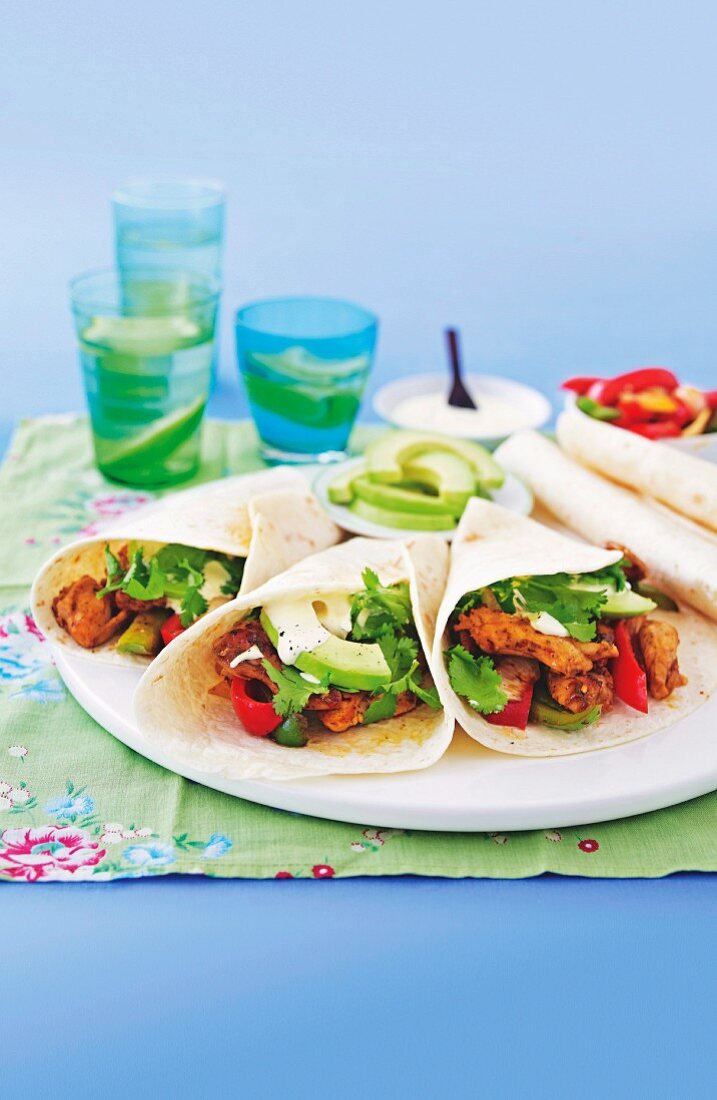 Chicken fajitas