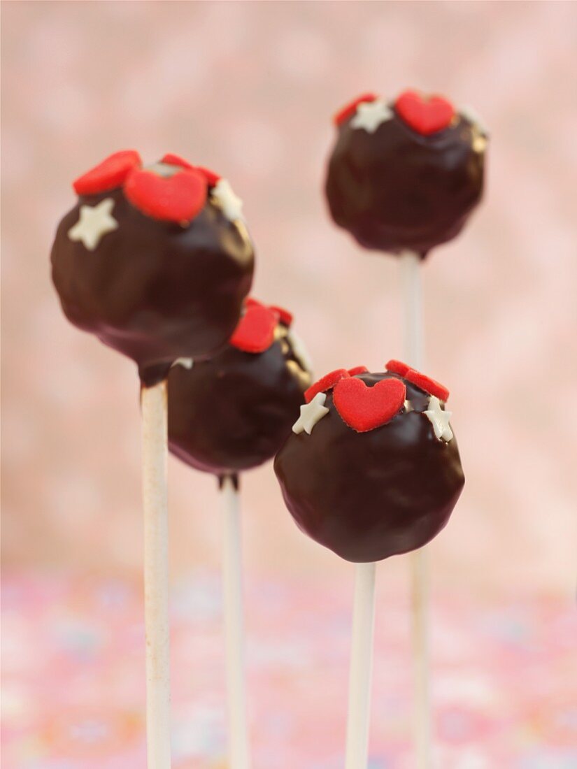 Cake Pops zum Valentinstag