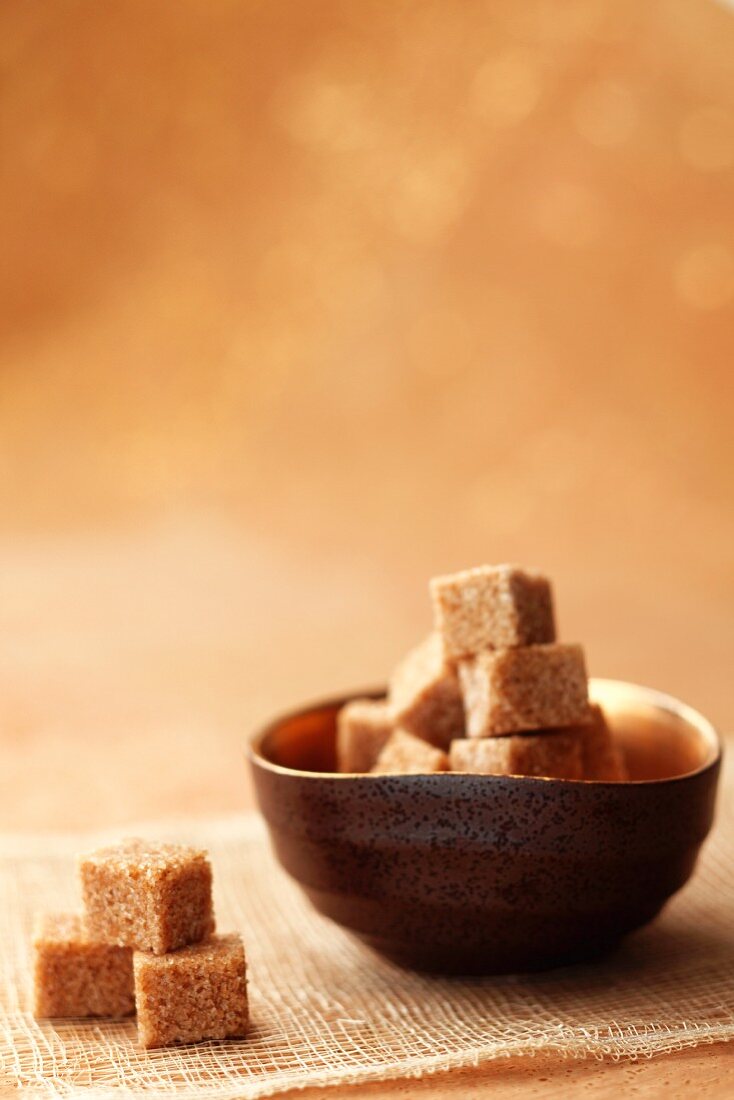 Brown sugar cubes