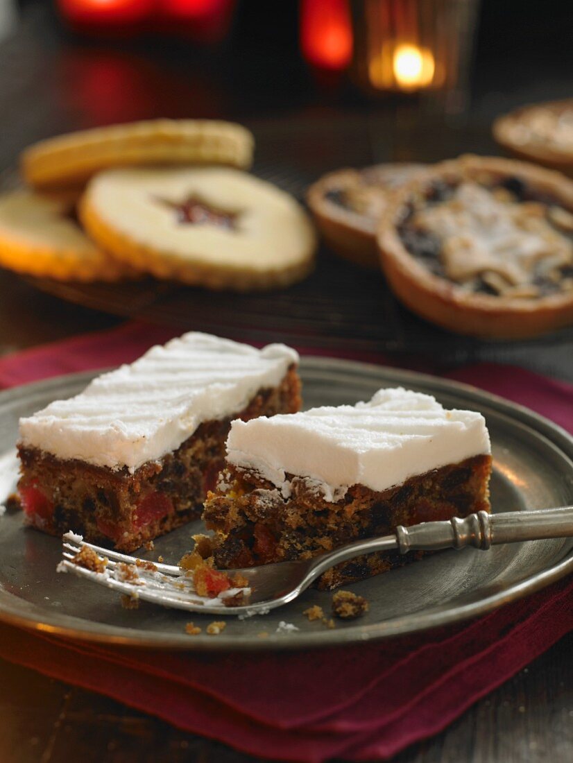 Fruit cake for Christmas