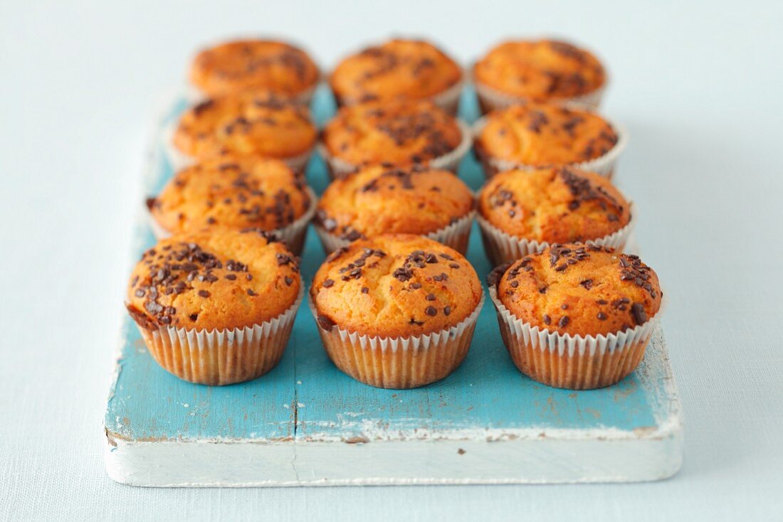 Muffins mit Chocolatechips