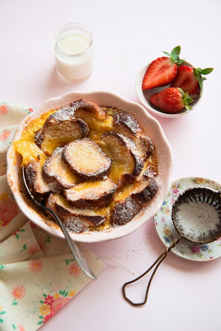 Bread And Butter Pudding (Brotpudding aus England)