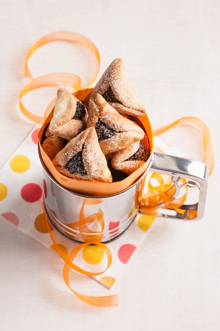 Hamantaschen mit Mohnfüllung