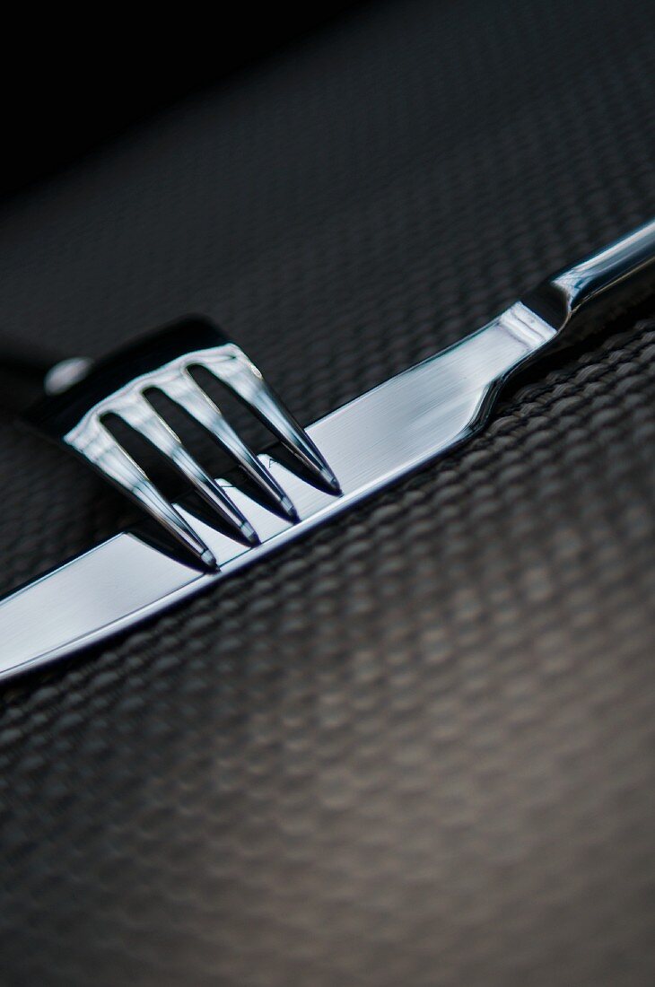 A knife and fork