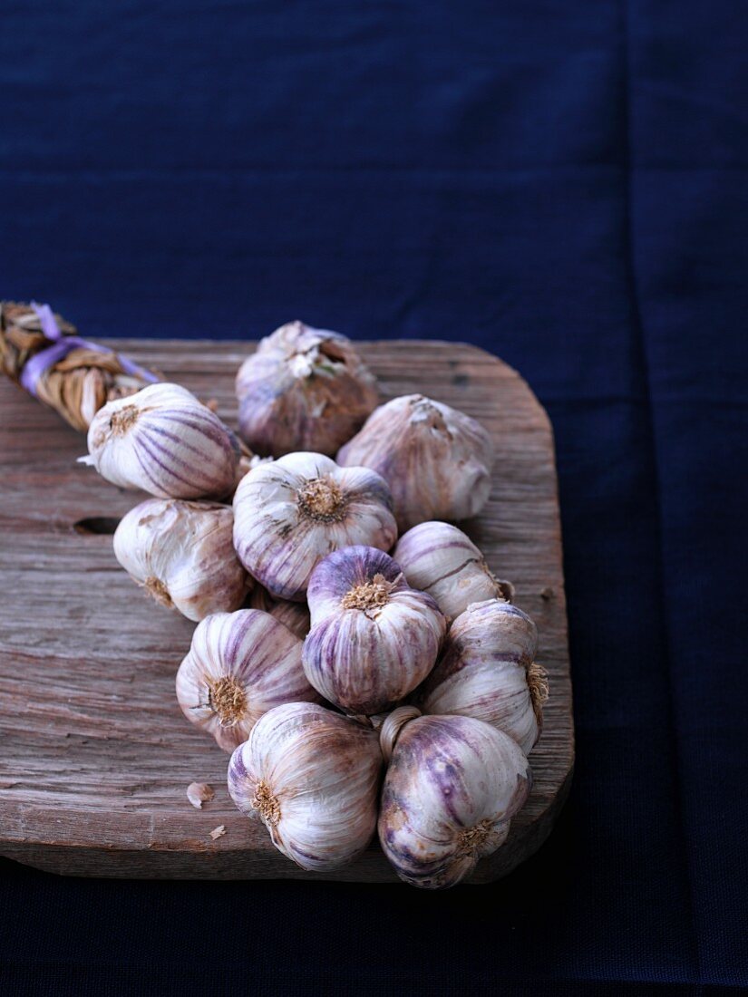 A rope of garlic