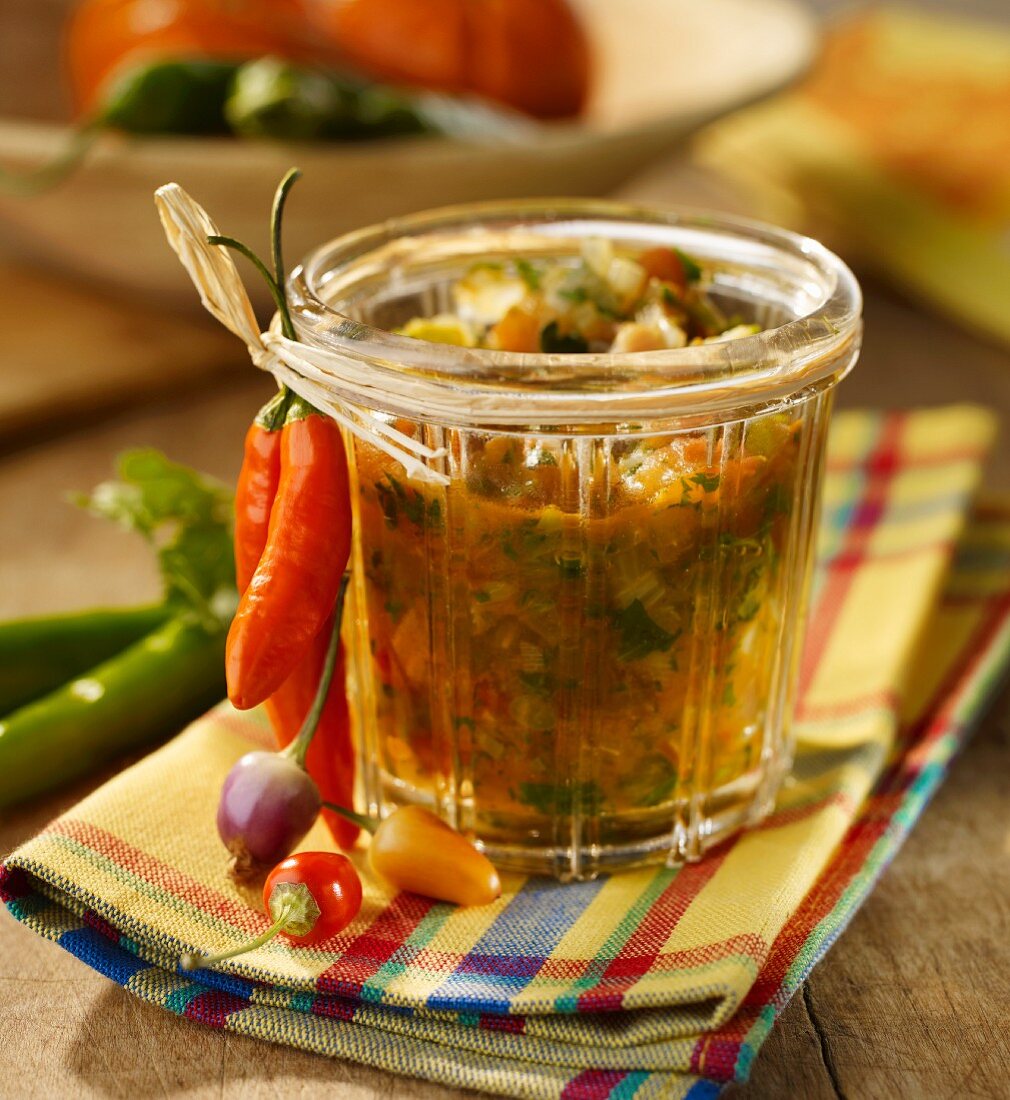 Mexican herb sauce
