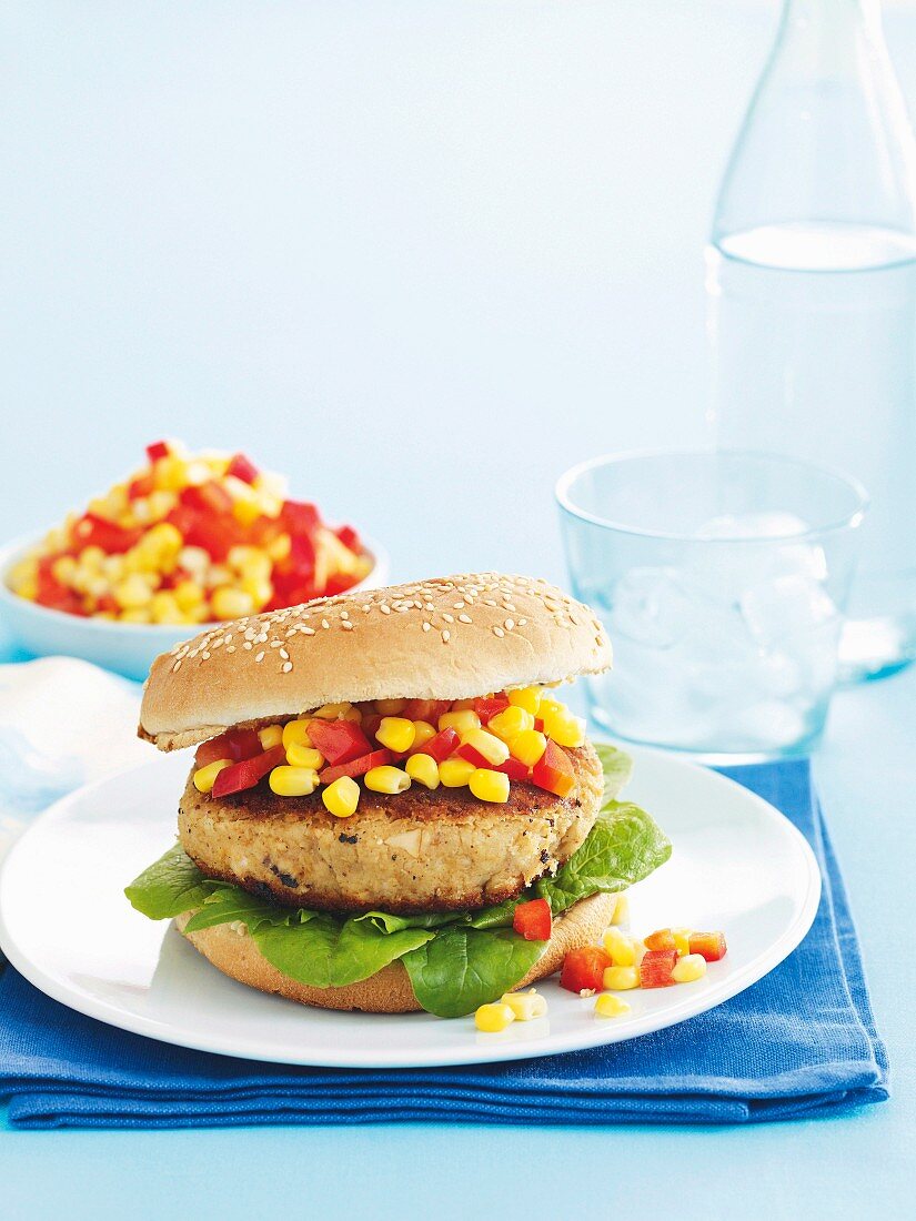 Cajun Tuna Burgers