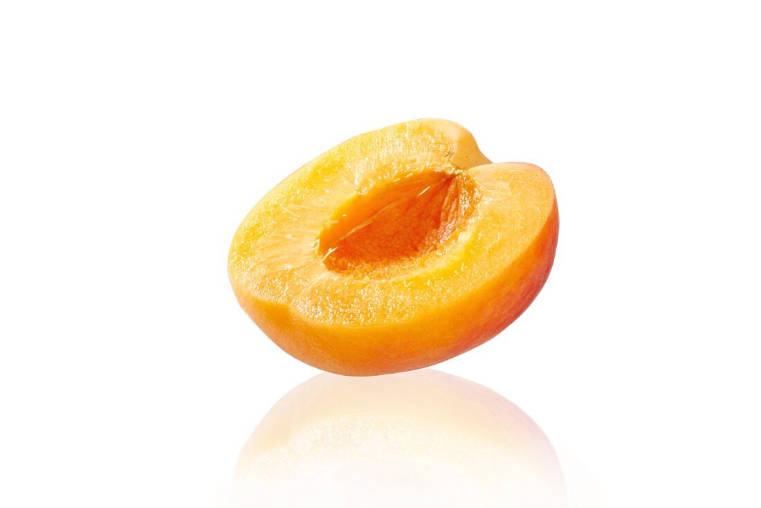 Half an apricot