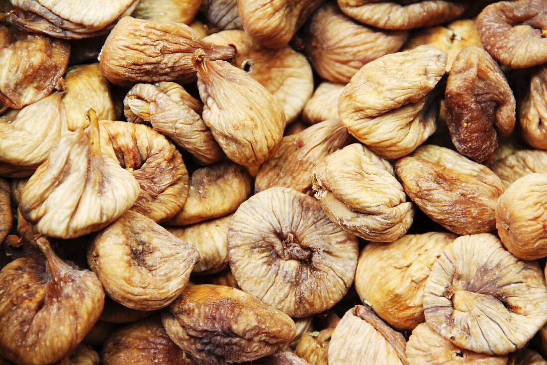 Dried figs (filling the image)
