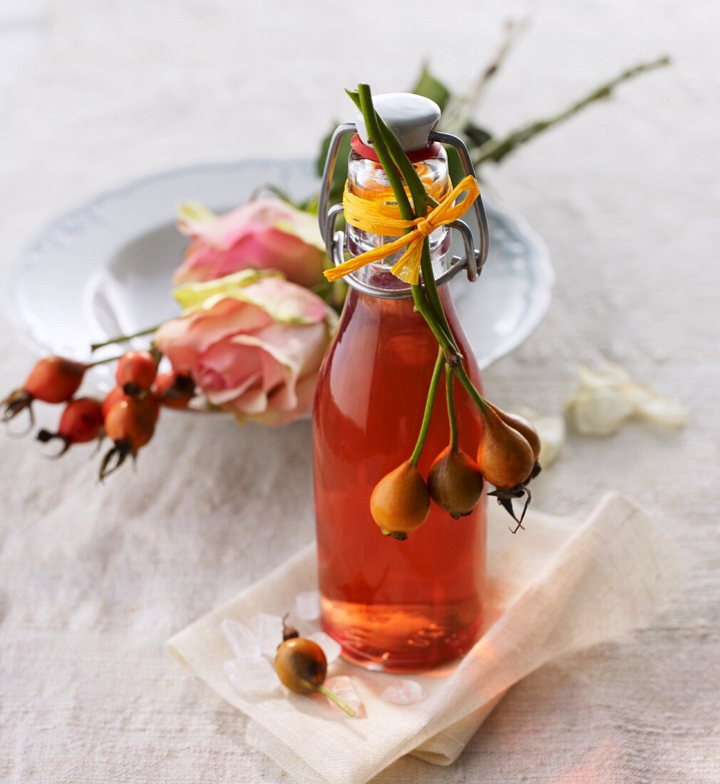 Rosehip liquor