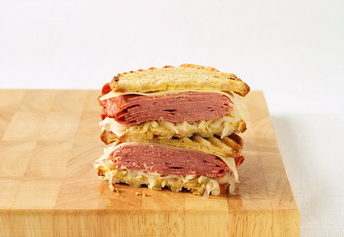 Sandwiches mit Corned Beef