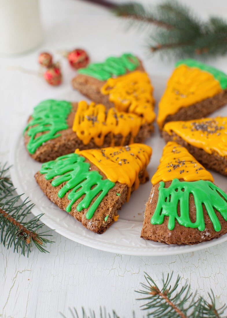 Frosted Carrot Scones