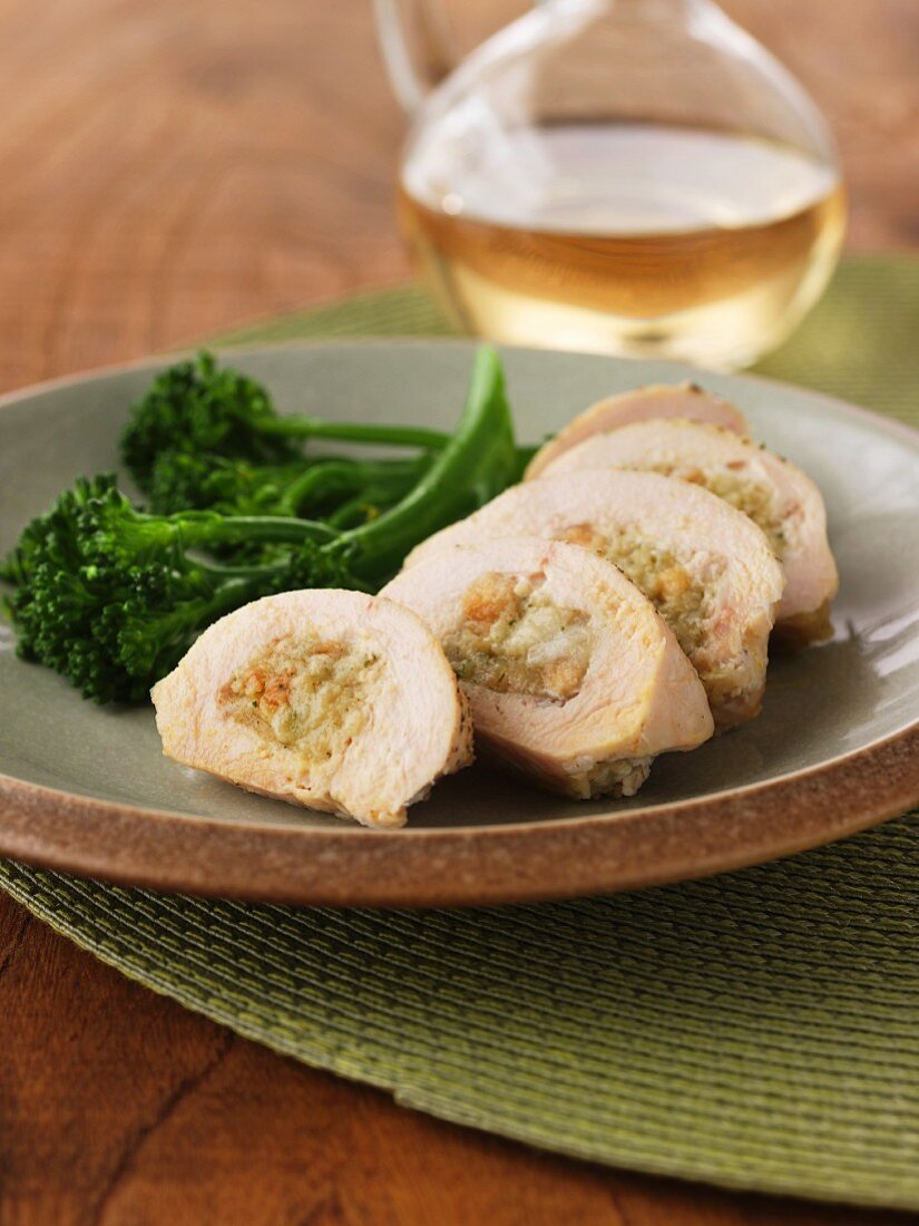 Gluten Free Chicken Thighs Stuffed with Rice and Herbs