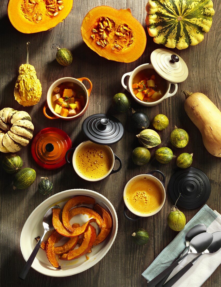 Squash, and dishes made using squash