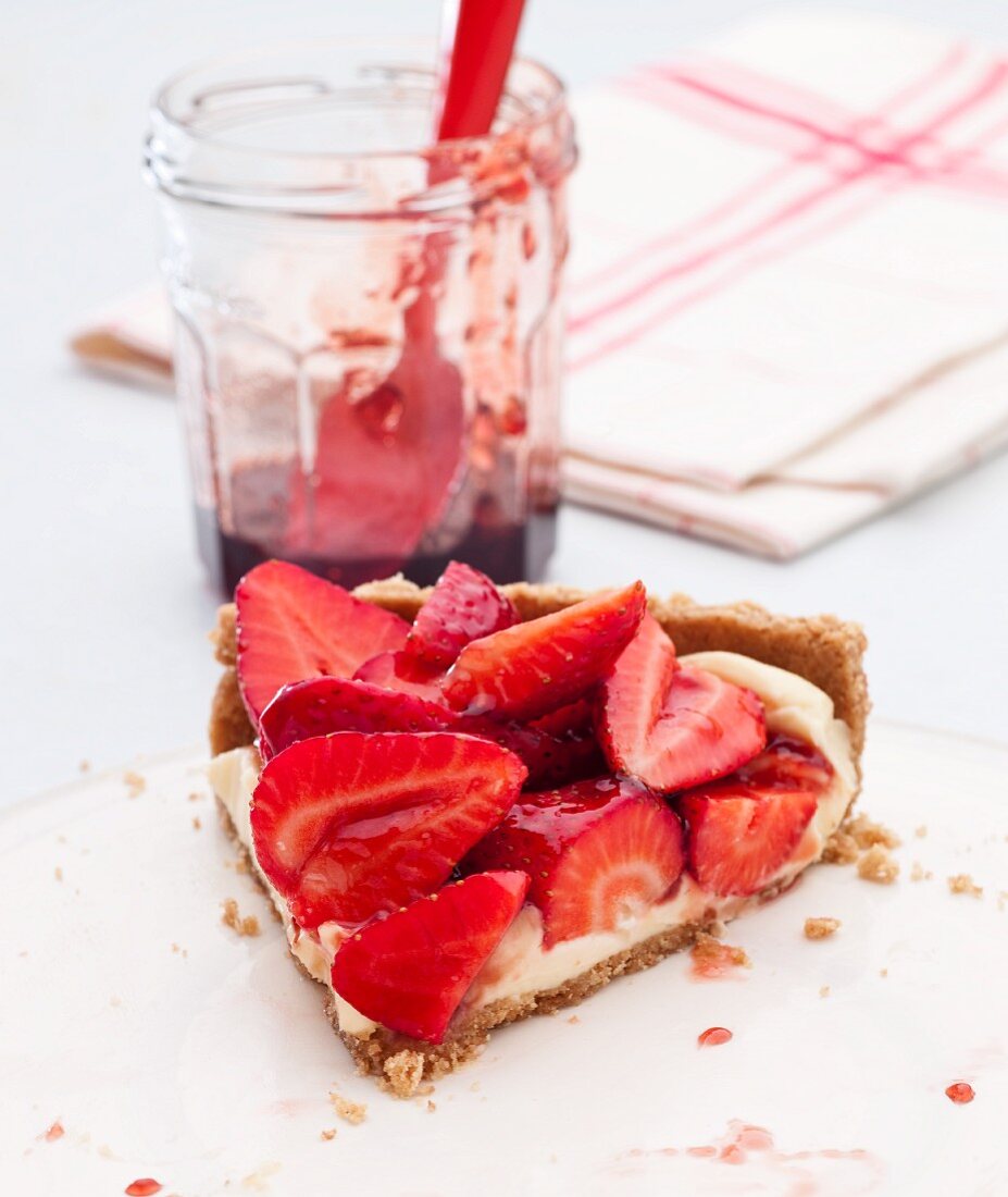 Strawberrytart with Lemon Curd