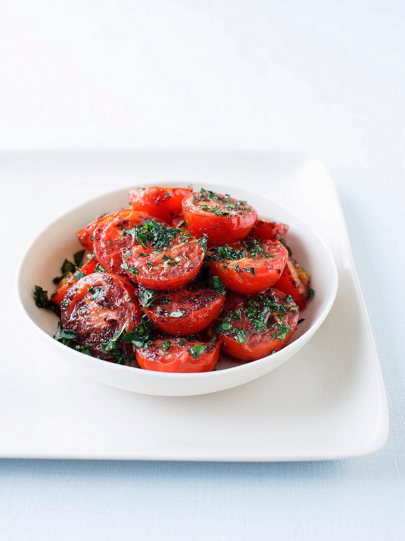 Roasted cherry tomatoes