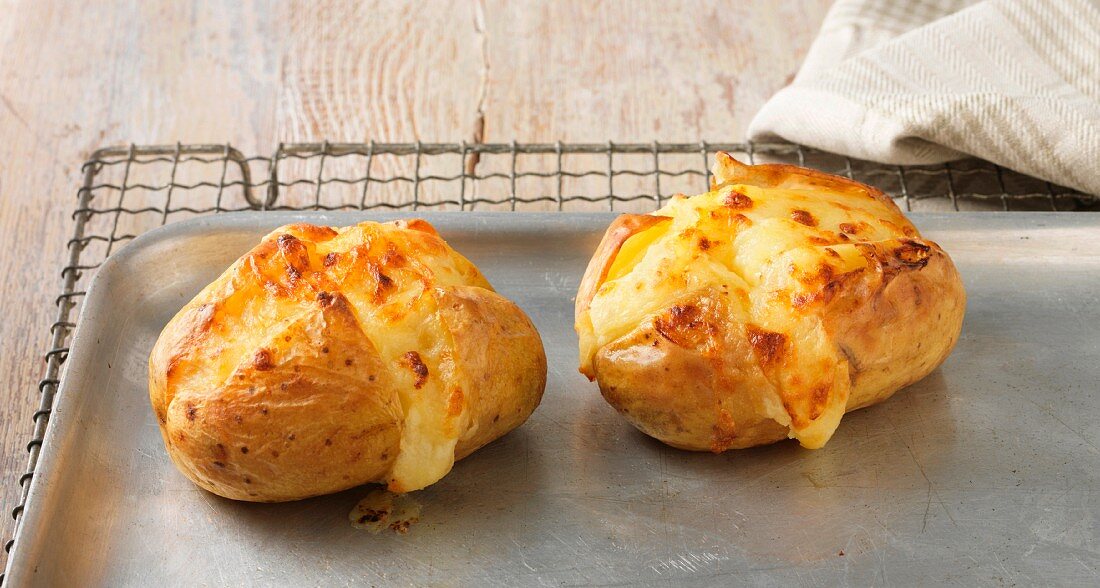 Ofenkartoffeln mit Käse