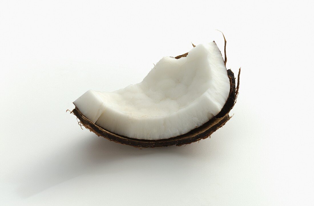 Ein Stück Kokosnuss