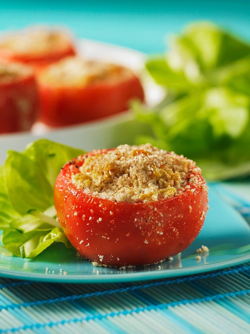 Stuffed baked tomatoes