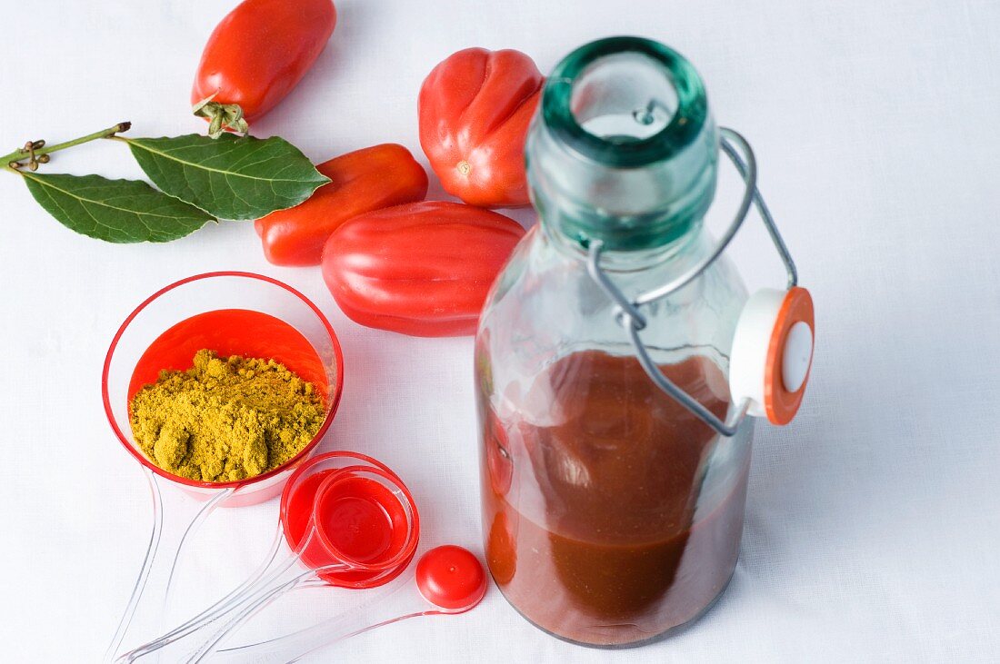 Home-made curry ketchup