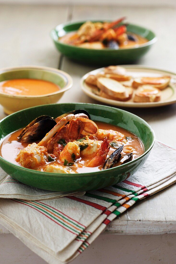 Bouillabaisse (Fischsuppe, Frankreich)