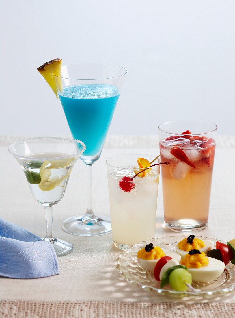 A retro cocktail party