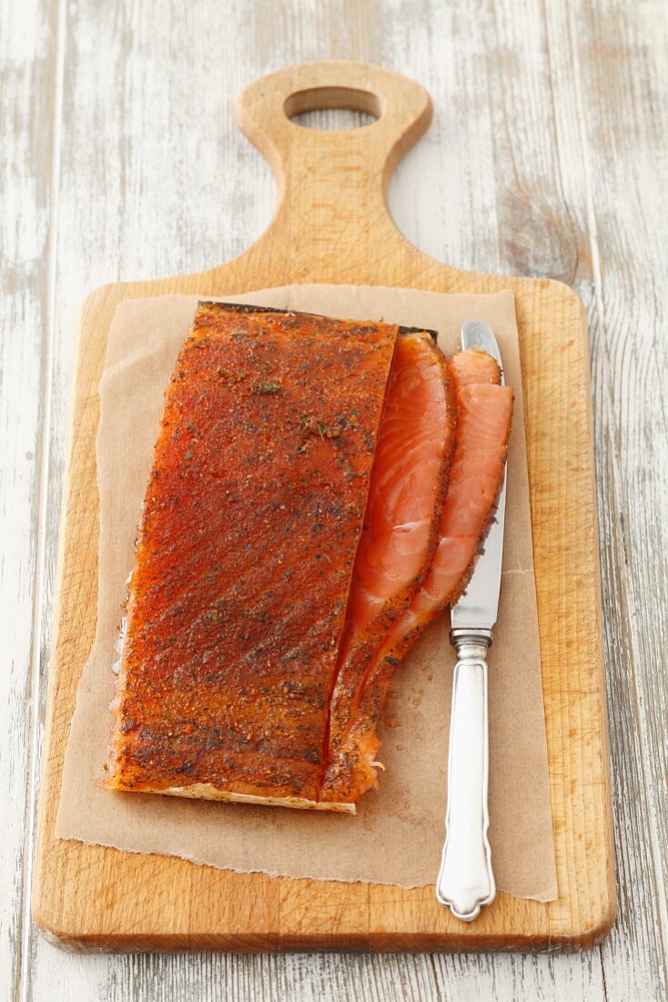 Smoked salmon