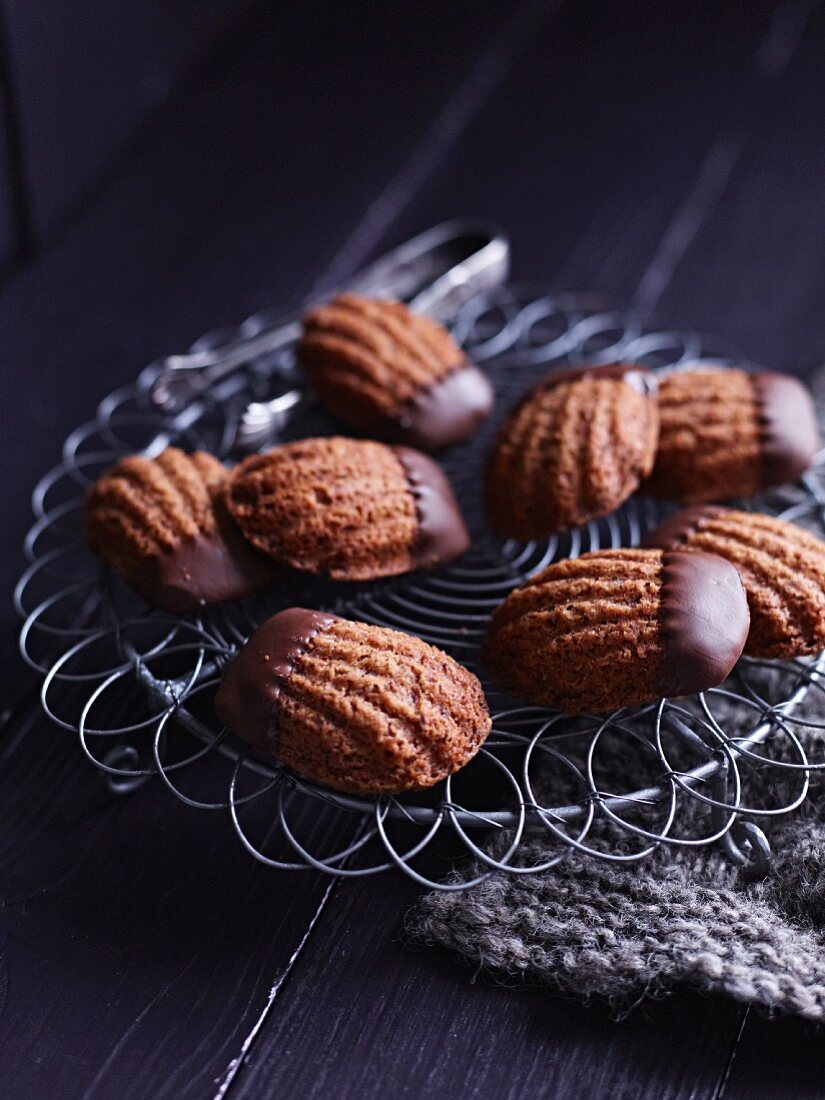 Schoko-Madeleines