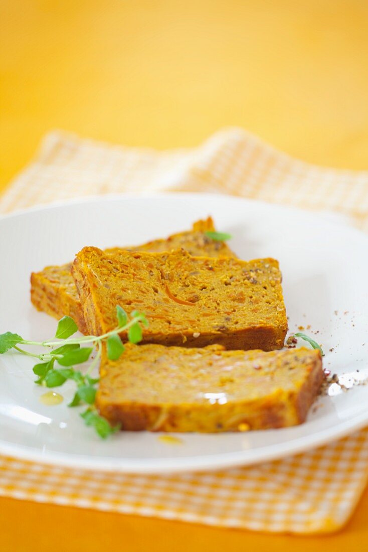 Bean and carrot pâté