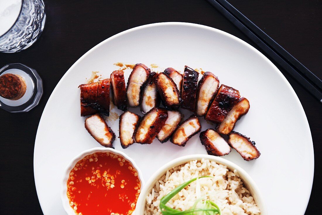 Char Siew (Gegrillter Schweinefleisch, China)