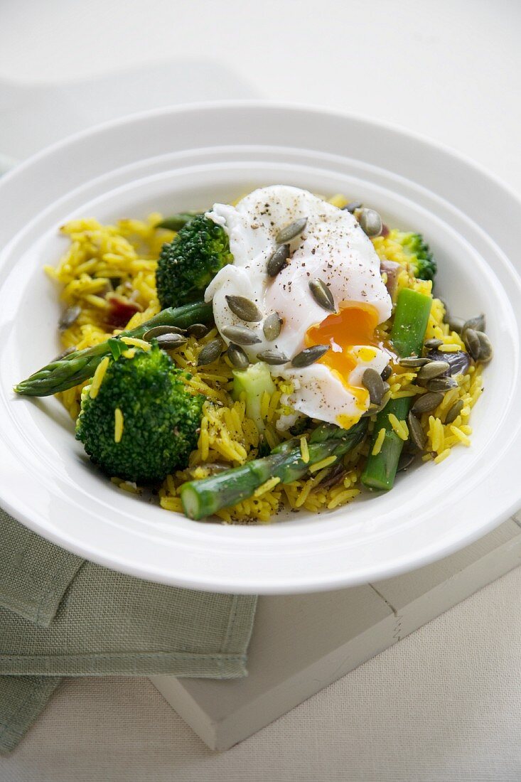 Vegetable kedgeree