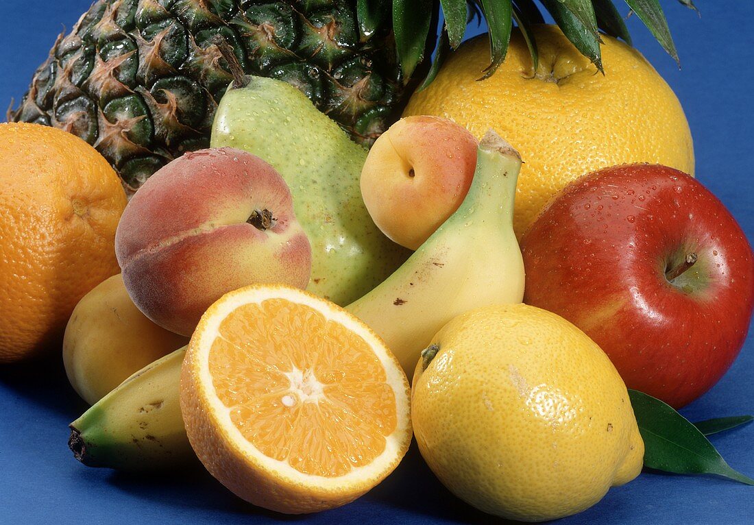 Close Up of Assorted Fruit