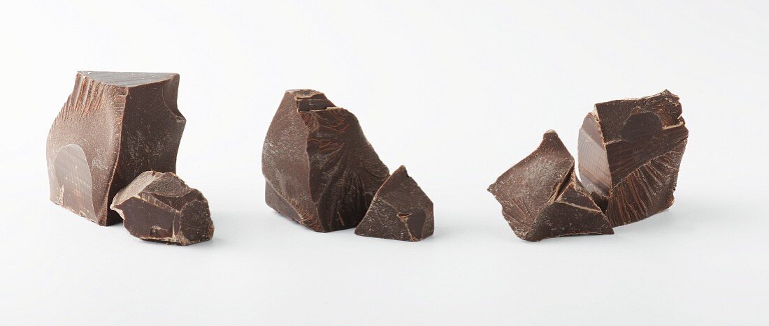 Pieces of chocolate