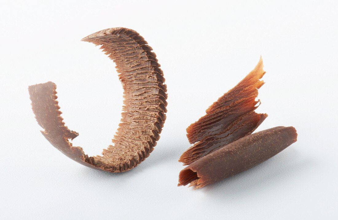 Chocolate shavings (close-up)