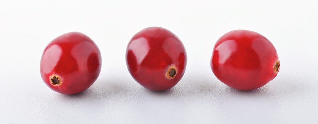Drei Cranberrys