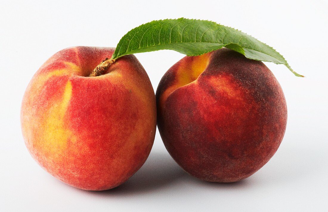 Two peaches