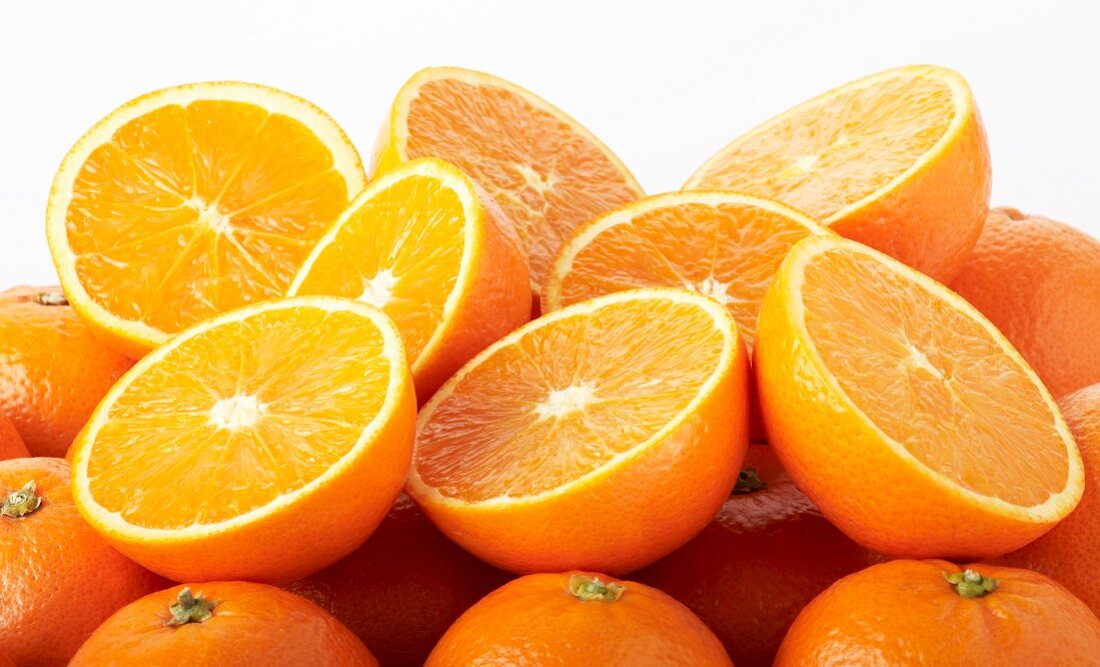 Viele Orangen