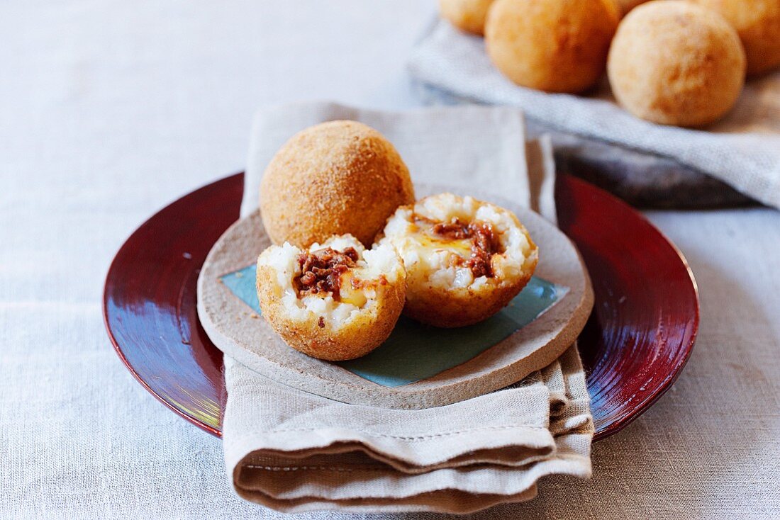 Arancini di riso - Italienisches Reisbällchen