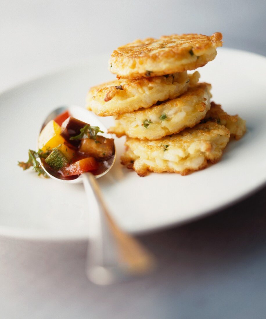 Tofubratlinge mit mediterranem Gemüse