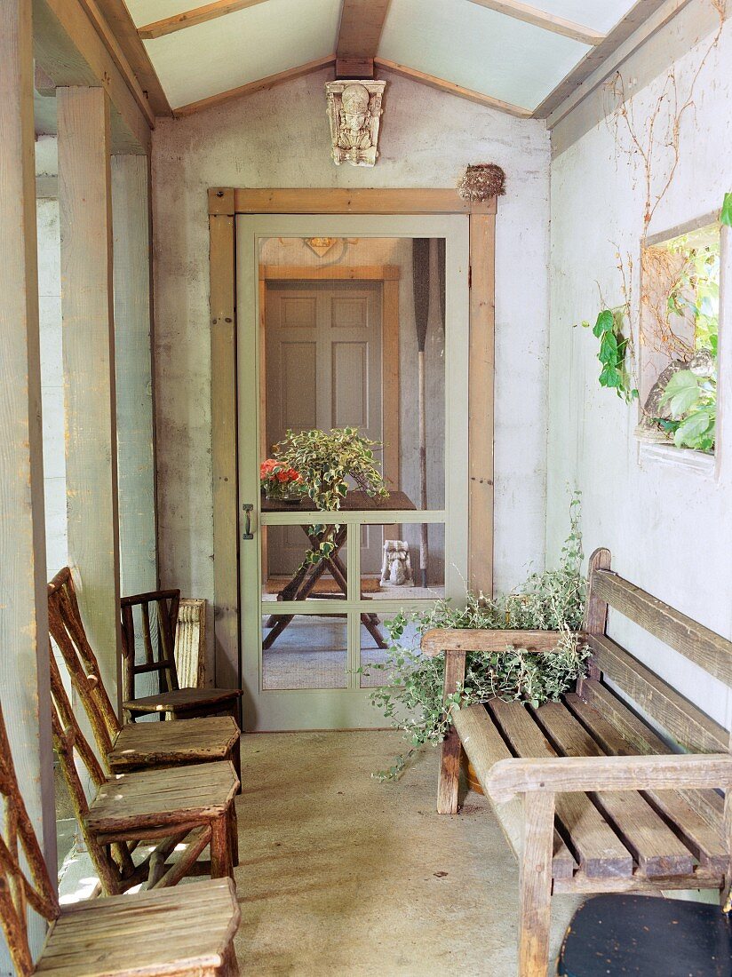 Country garden porch