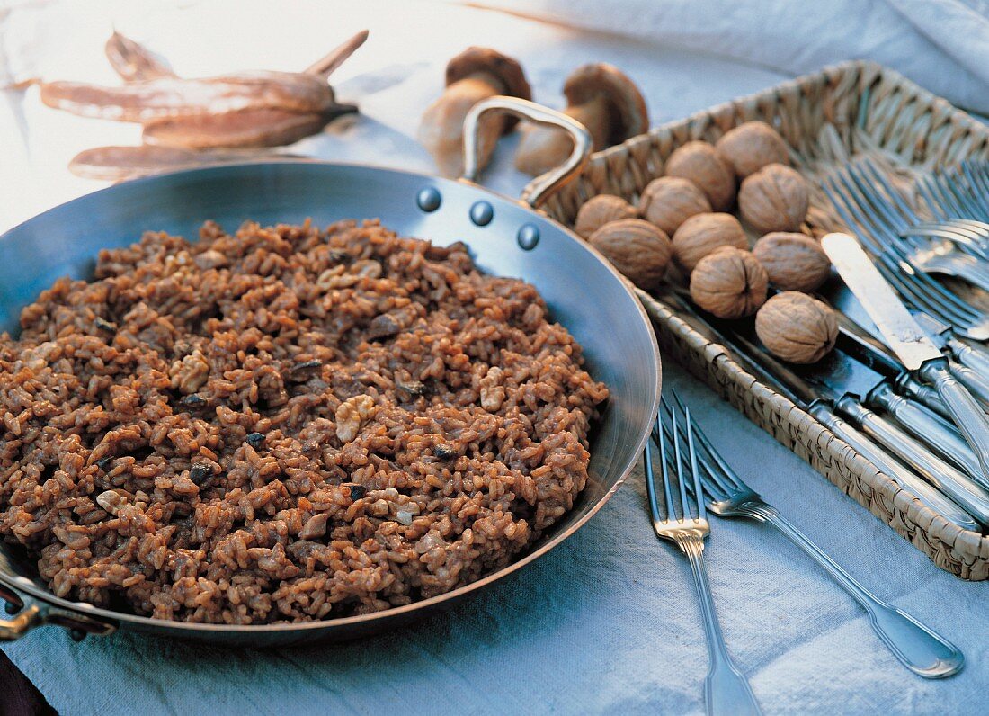 Rice with carob, Italy