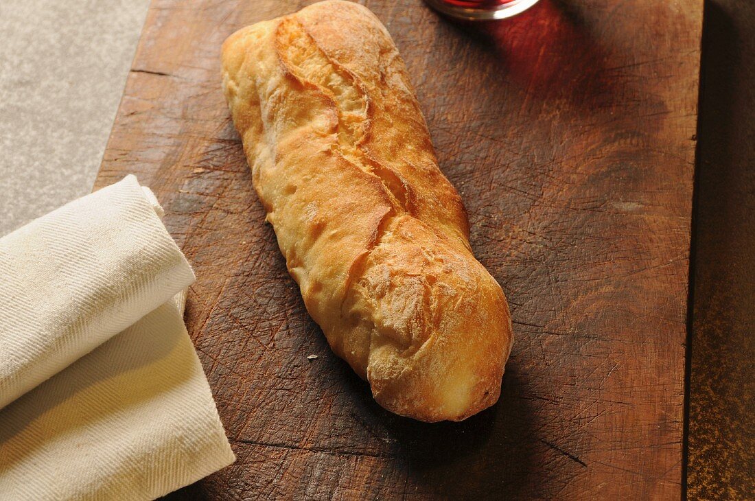 Filoncino casalingo traditional italian bread, Italy, Europe