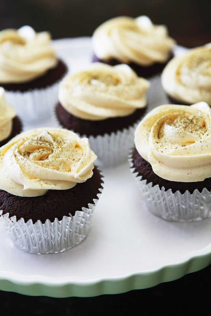 Red Velvet cupcakes with vanilla icing