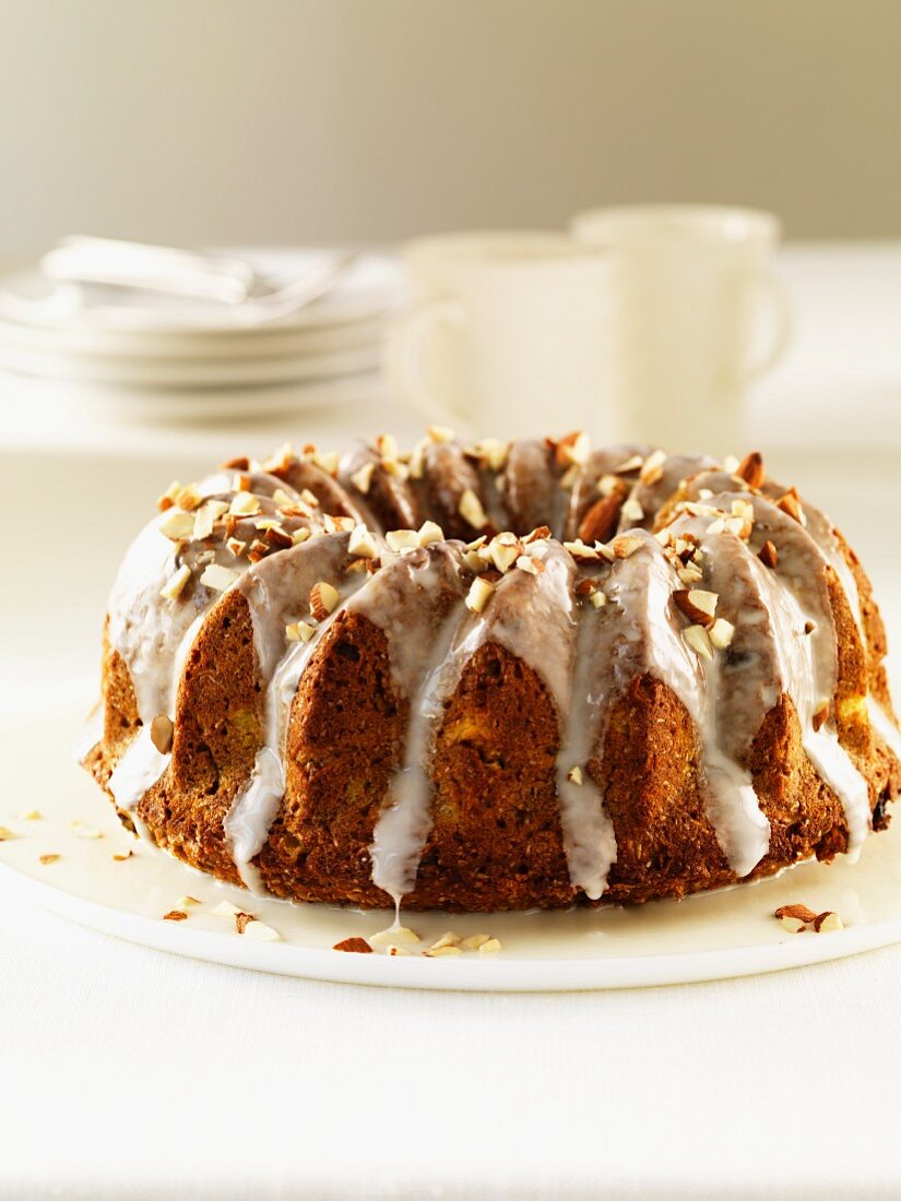Wolesome Carrot Bran Bruch Cake