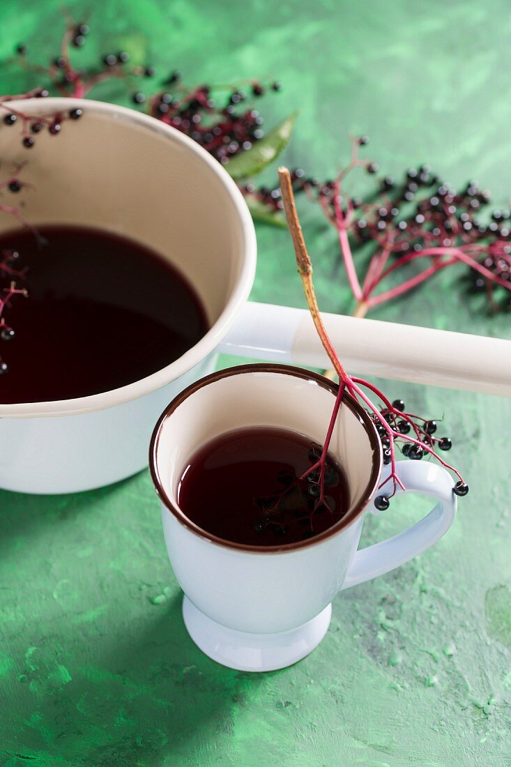 Elderberry juice